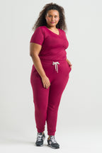 Scrub Feminino Active - Bordô