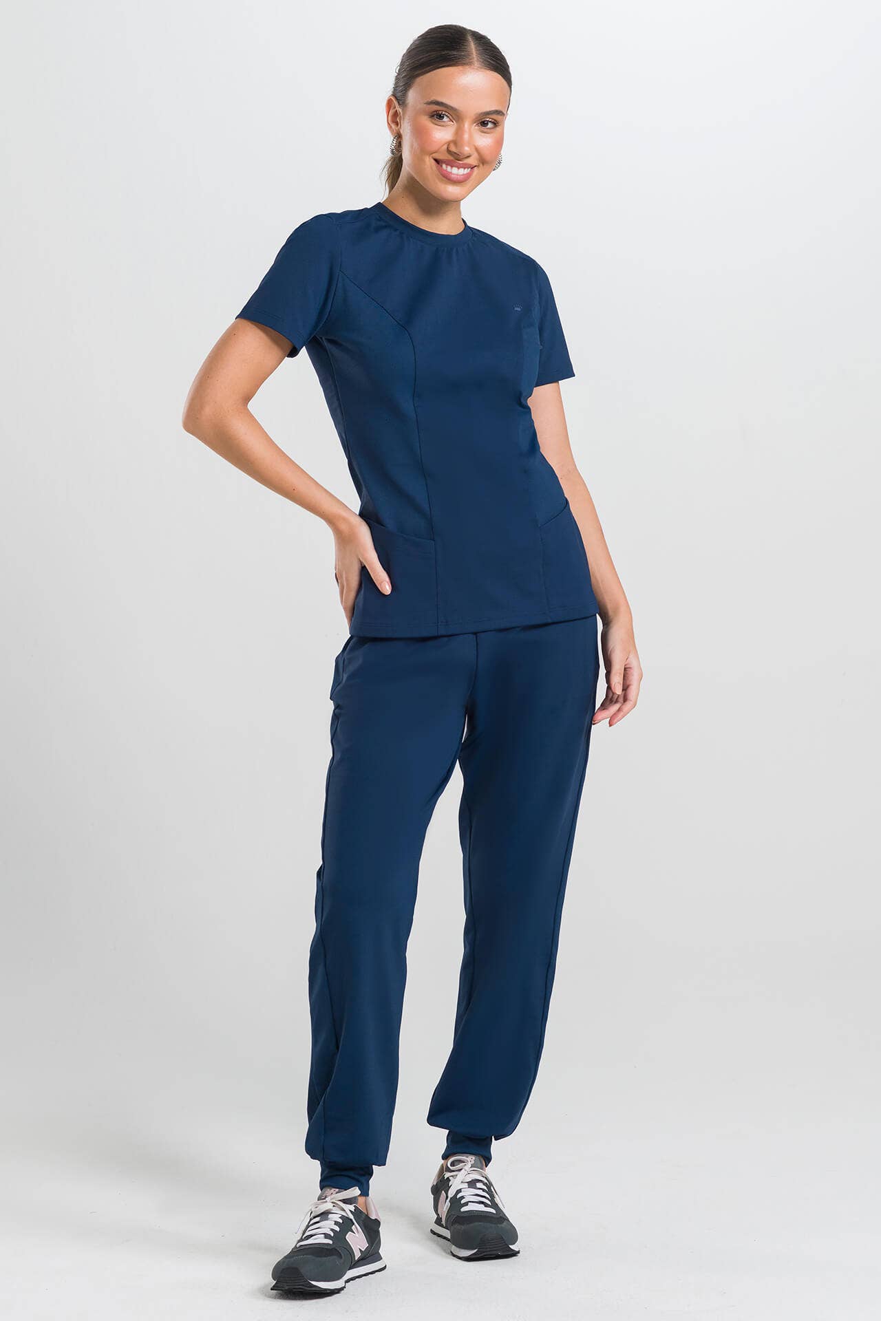 Scrub Feminino Beyond - Azul Marinho