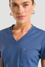 Scrub Feminino Care - Azul Marinho