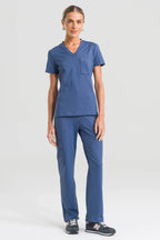 Scrub Feminino Care - Azul Marinho