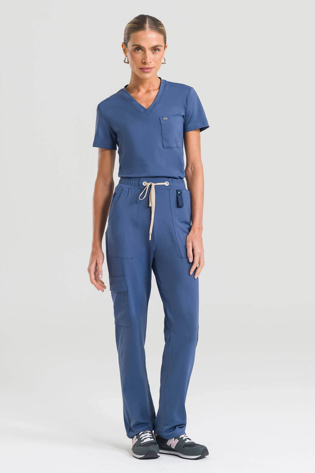 Scrub Feminino Care - Azul Marinho