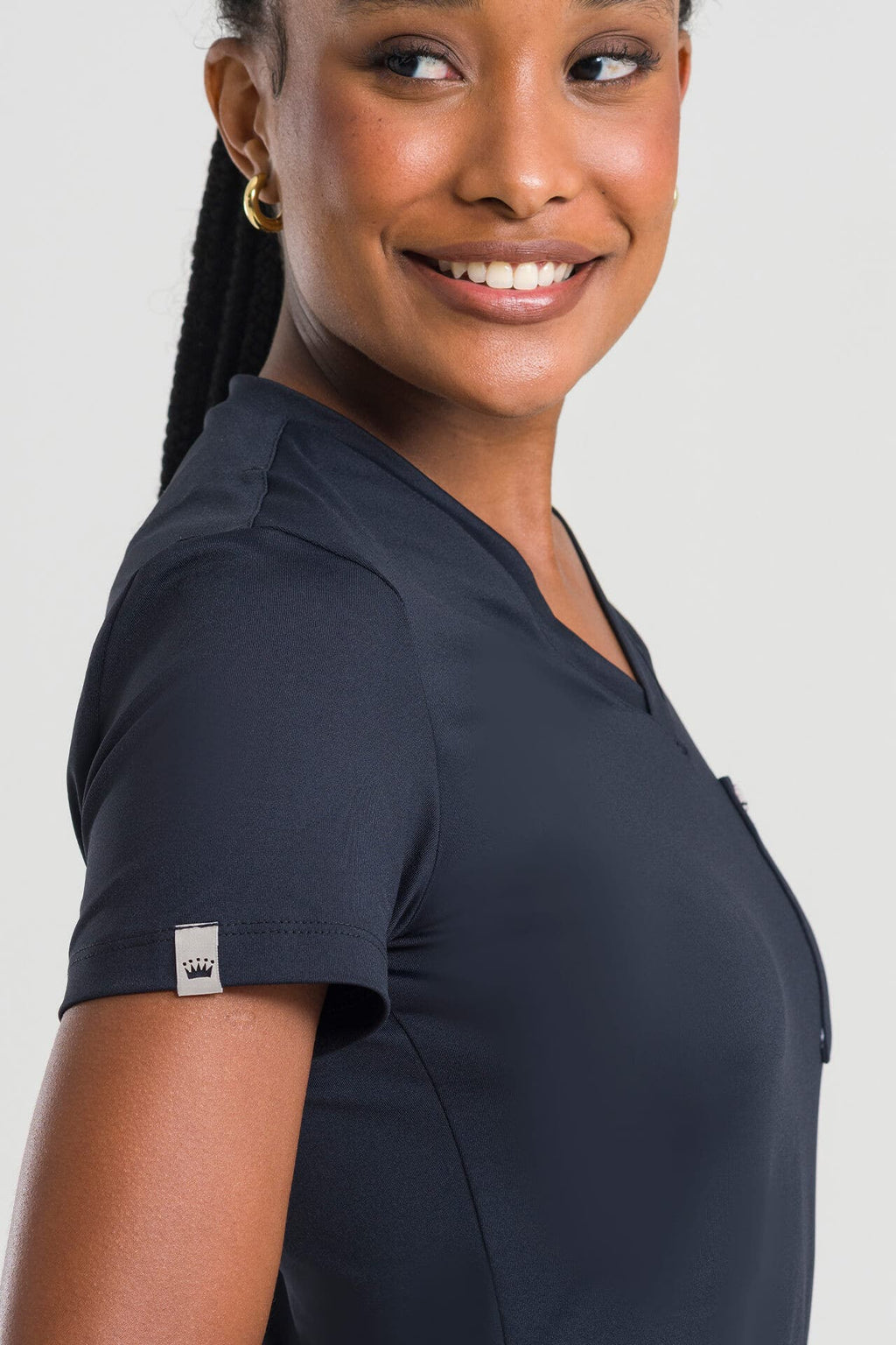 Scrub Feminino Care - Preto