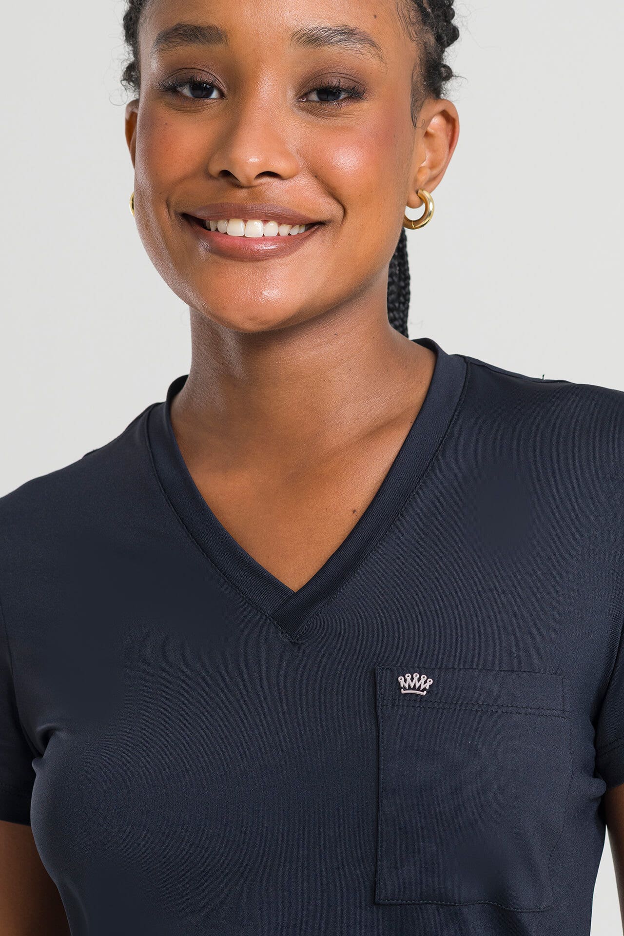 Scrub Feminino Care - Preto