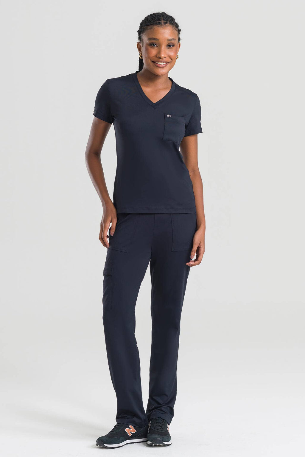 Scrub Feminino Care - Preto