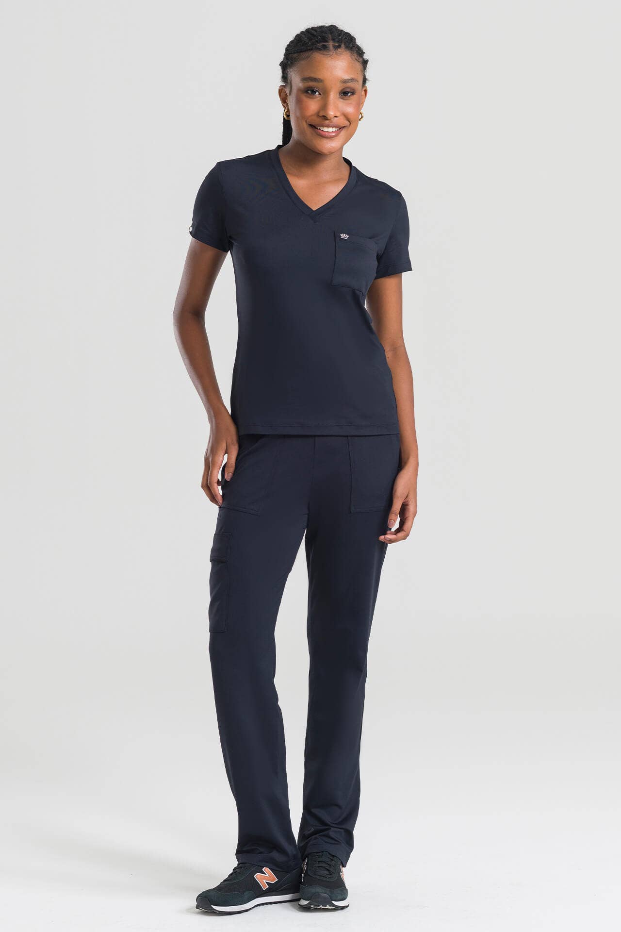 Scrub Feminino Care - Preto