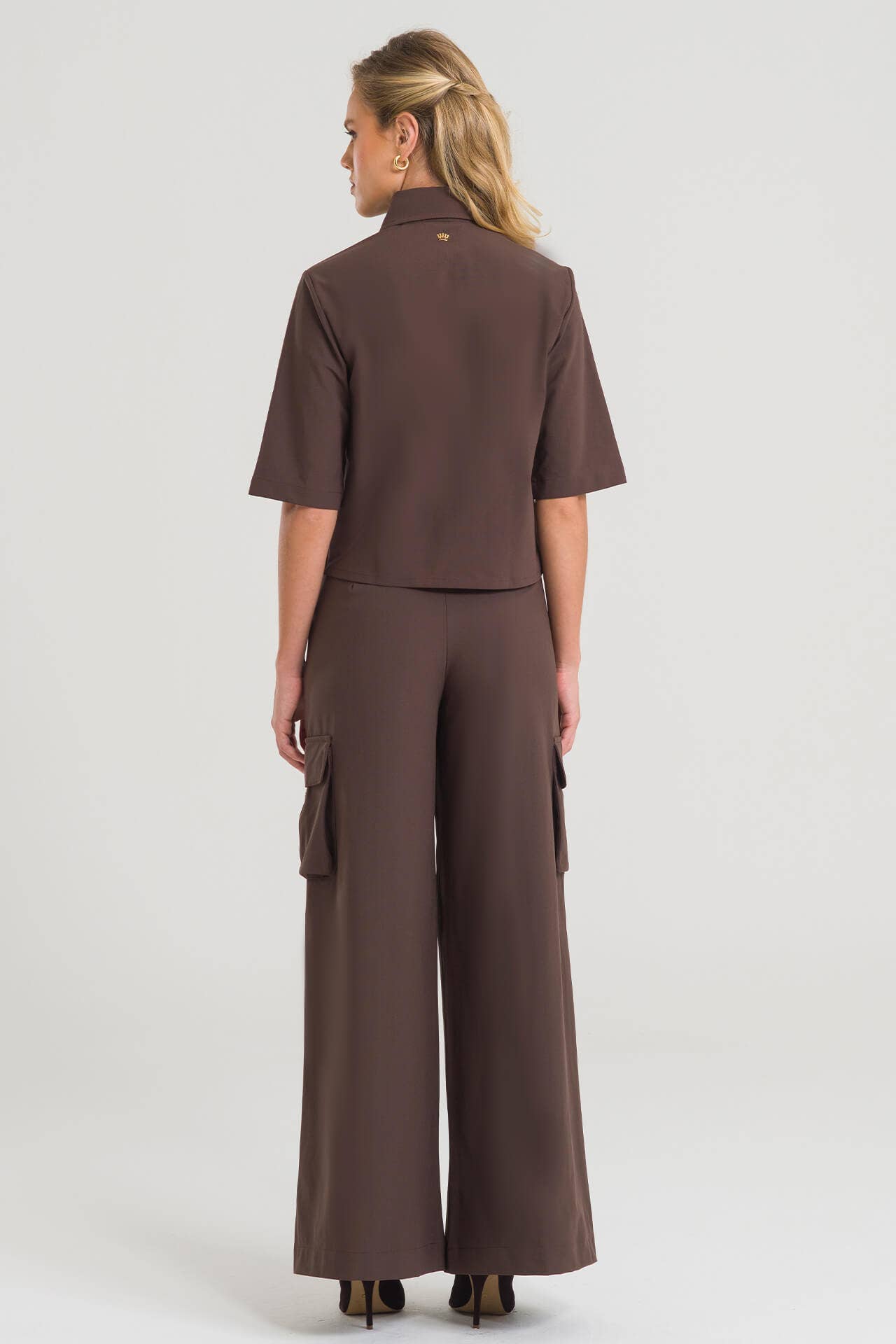 Scrub Feminino Caterine by PatBO - Marrom
