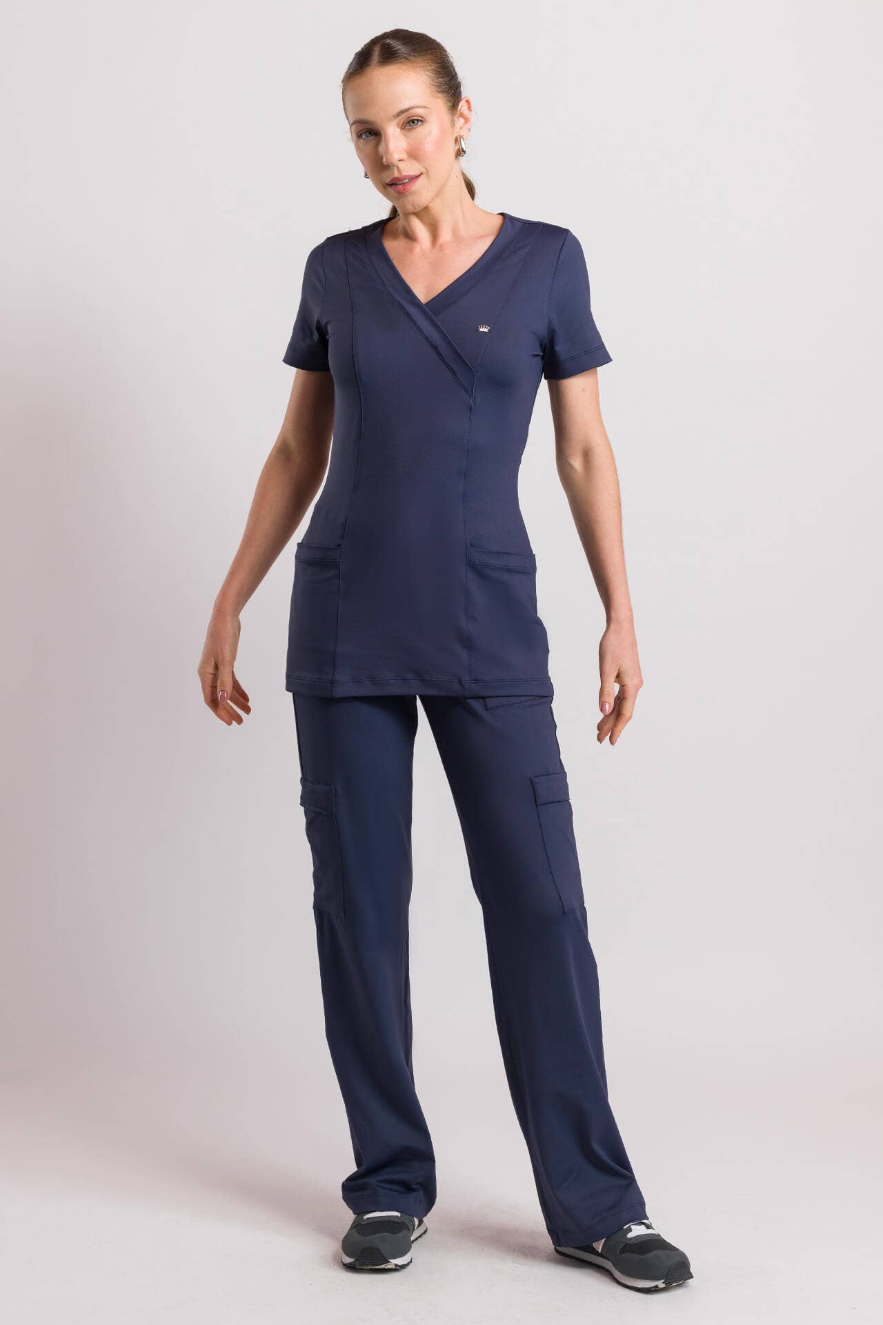 Scrub Coach Feminino - Azul Marinho