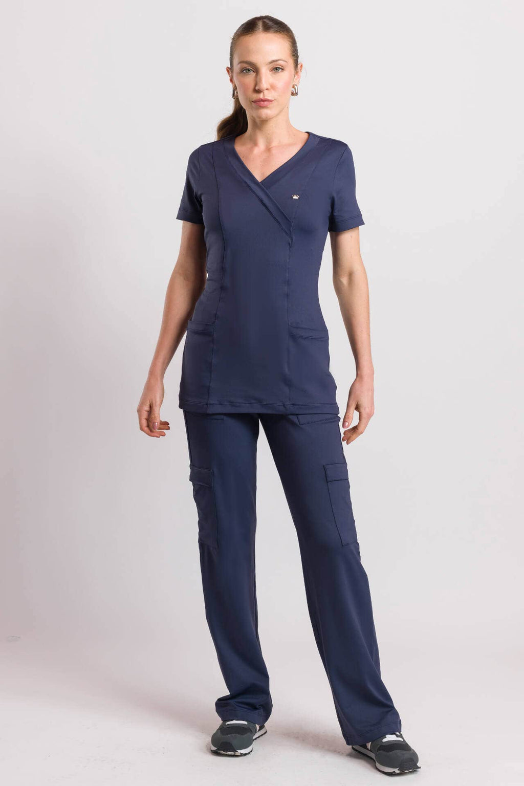 Scrub Coach Feminino - Azul Marinho
