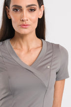 Scrub Feminino Coach - Cinza Chumbo