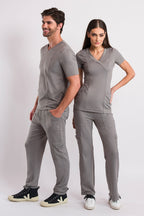 Scrub Feminino Coach - Cinza Chumbo