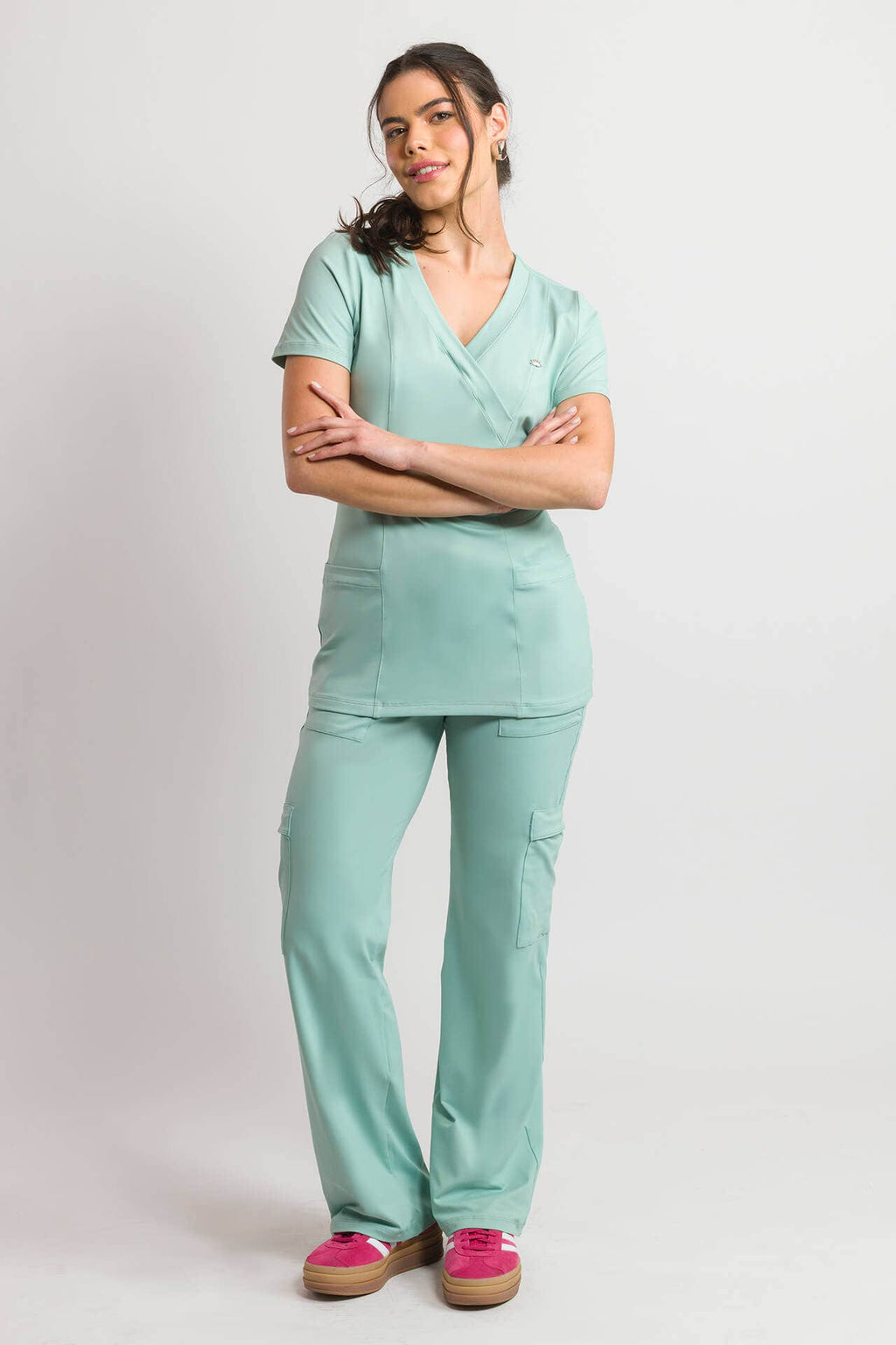 Scrub Feminino Coach - Mint