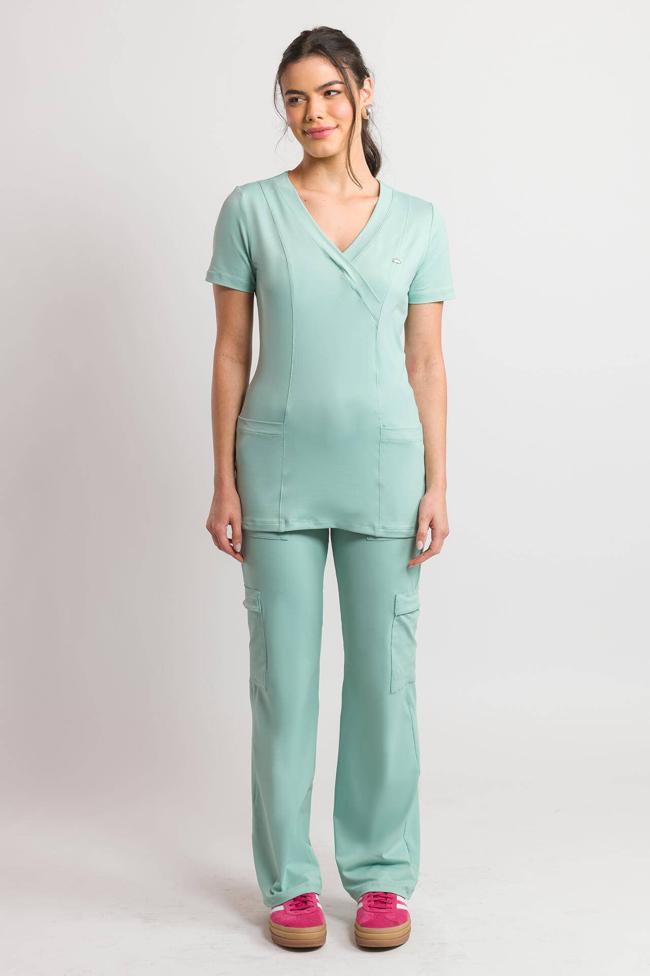 Scrub Feminino Coach - Mint