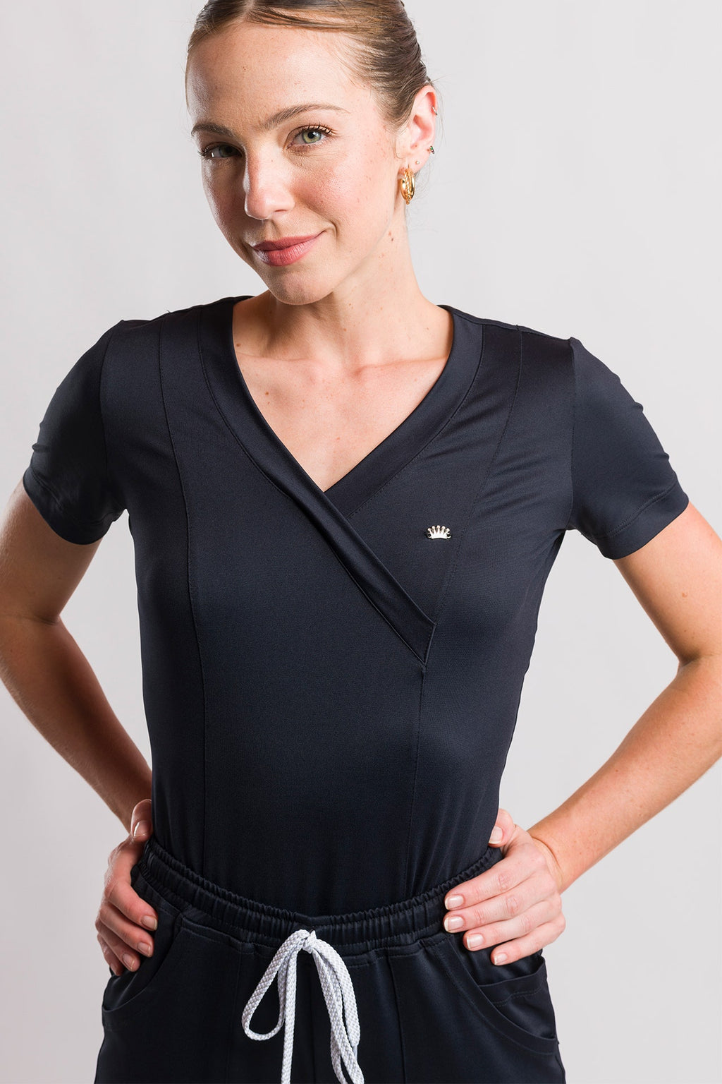 Scrub Feminino Coach - Preto