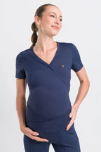 Scrub Feminino Coach Mom - Azul Marinho