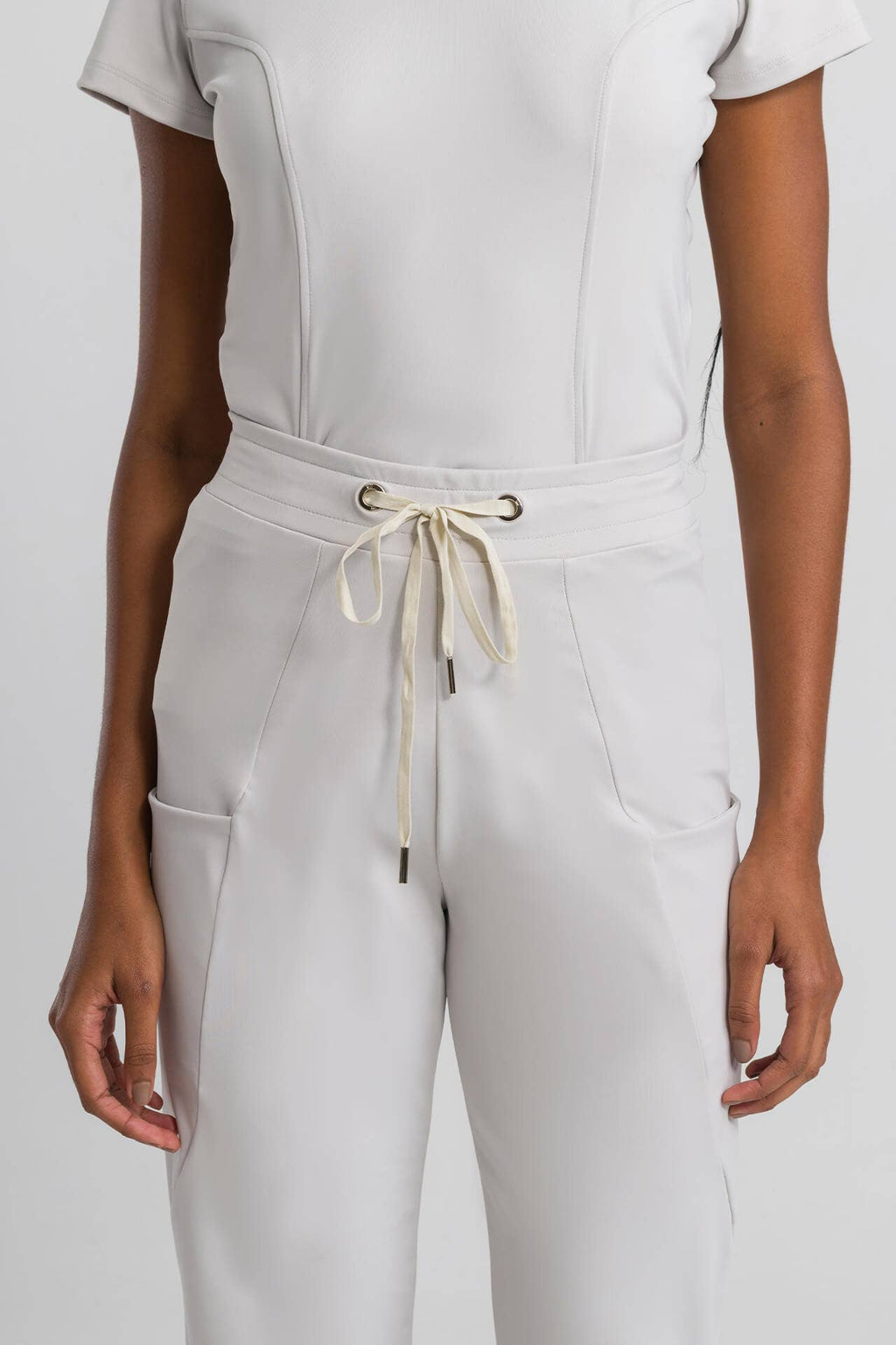 Scrub Feminino Cross - Cinza Gelo