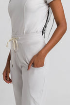 Scrub Feminino Cross - Cinza Gelo