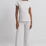 Scrub Feminino Cross - Cinza Gelo