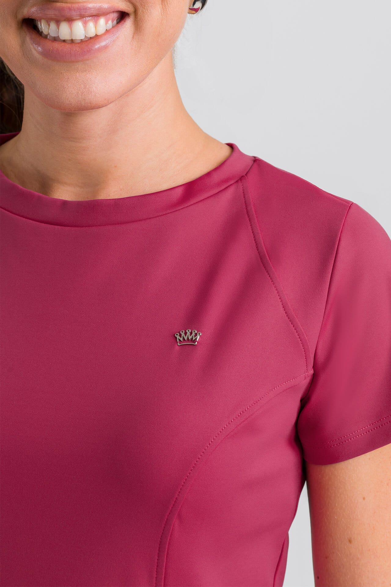 Scrub Feminino Cross - Framboesa