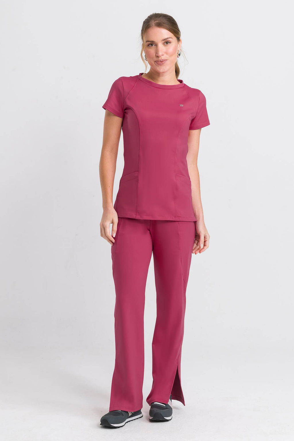 Scrub Feminino Cross - Framboesa