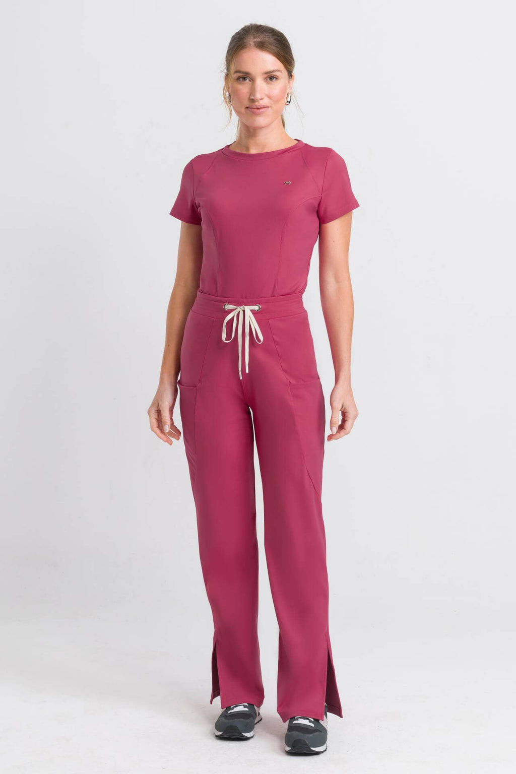 Scrub Feminino Cross - Framboesa