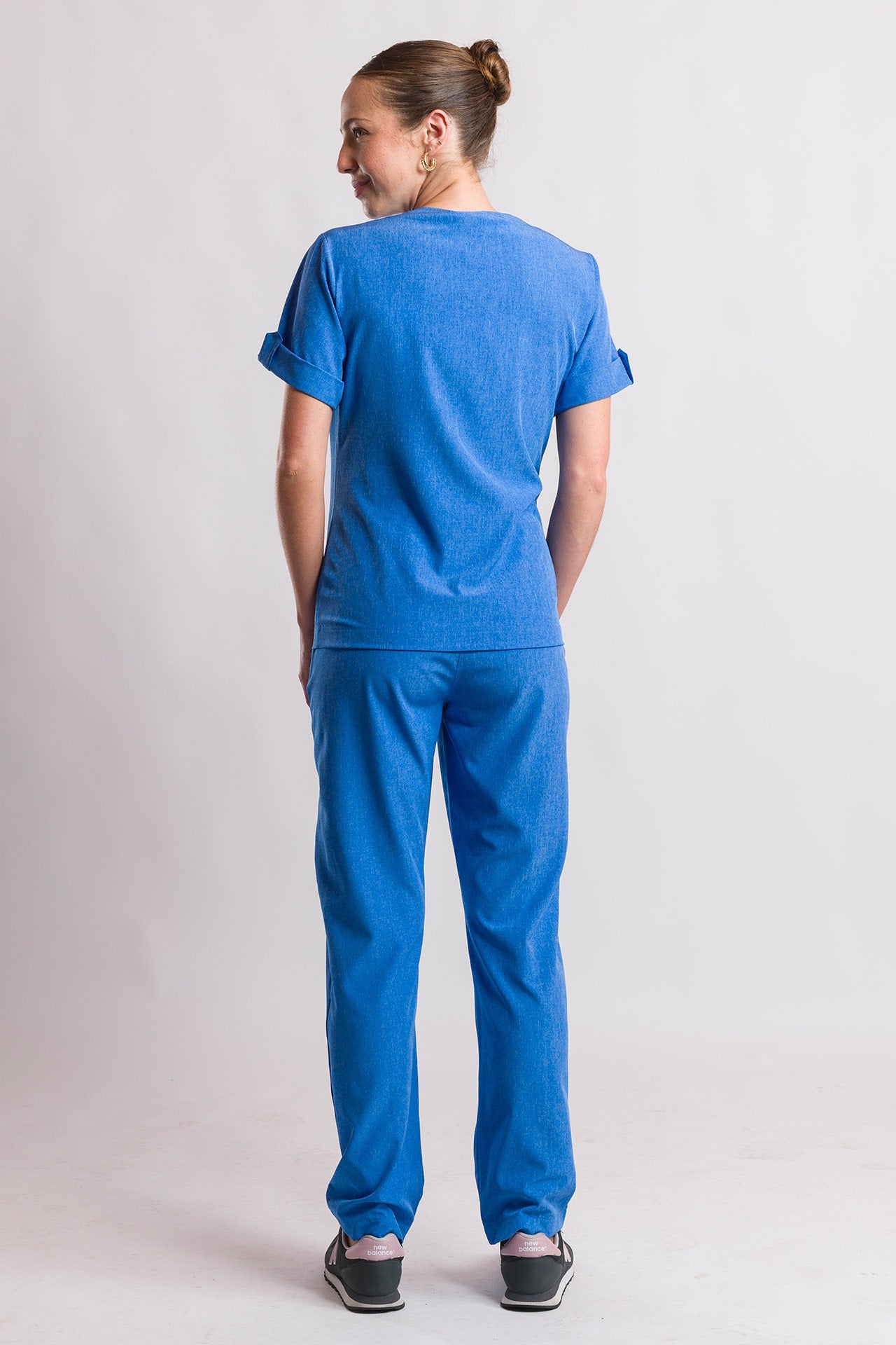 Scrub Feminino Easy - Azul