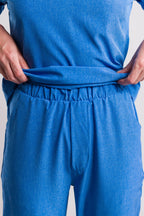 Scrub Feminino Easy - Azul