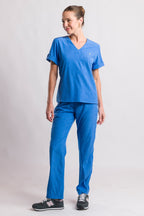 Scrub Feminino Easy - Azul