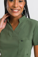 Scrub Feminino Flex - Verde Militar