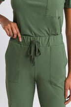 Scrub Feminino Flex - Verde Militar