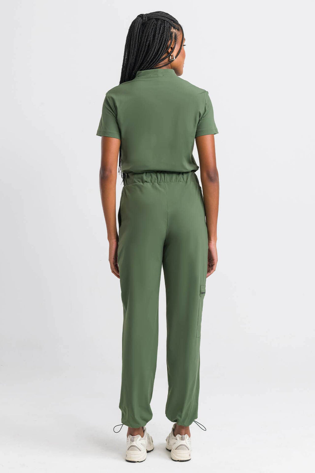 Scrub Feminino Flex - Verde Militar