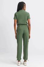Scrub Feminino Flex - Verde Militar
