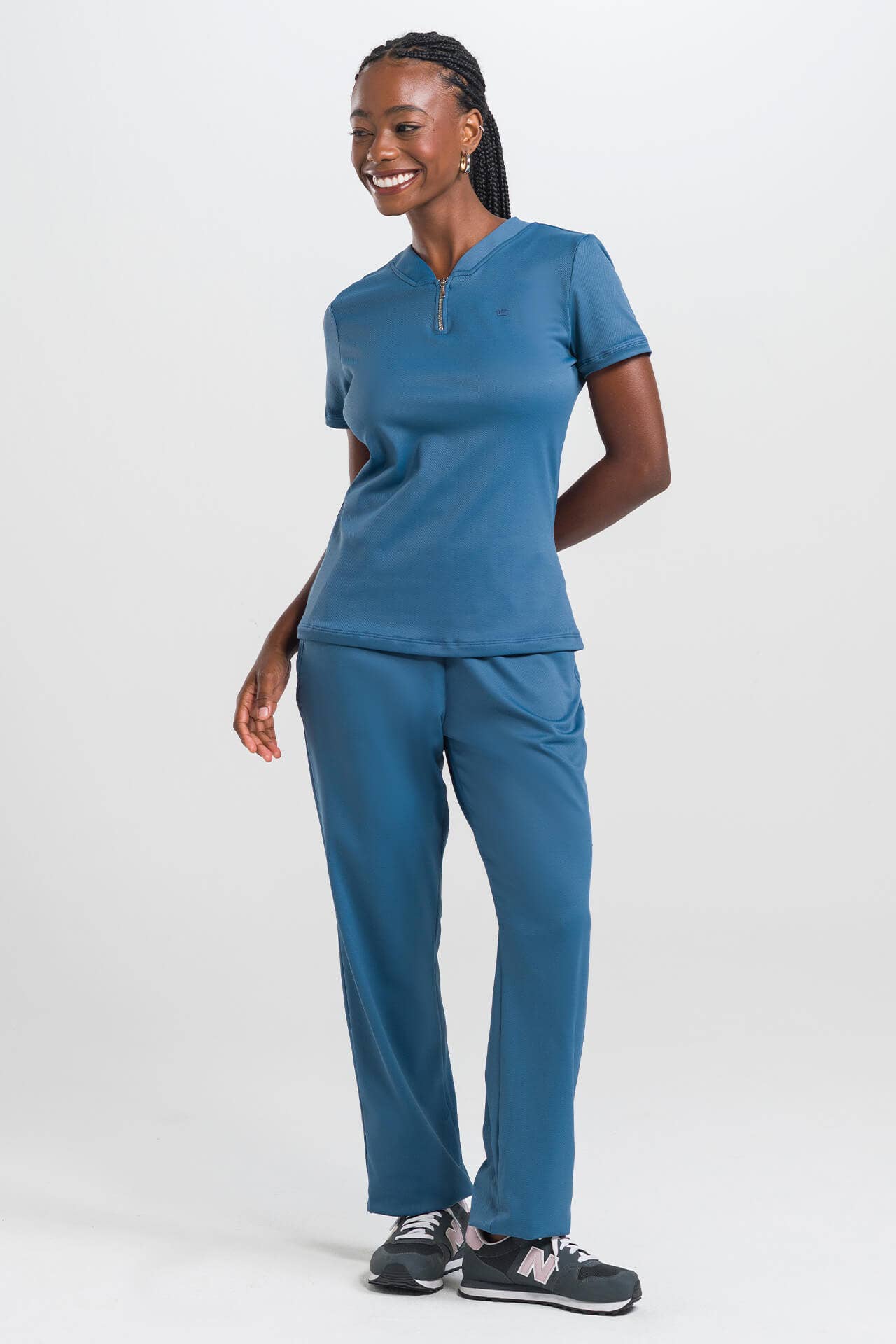 Scrub Feminino Harmony - Azul Jeans