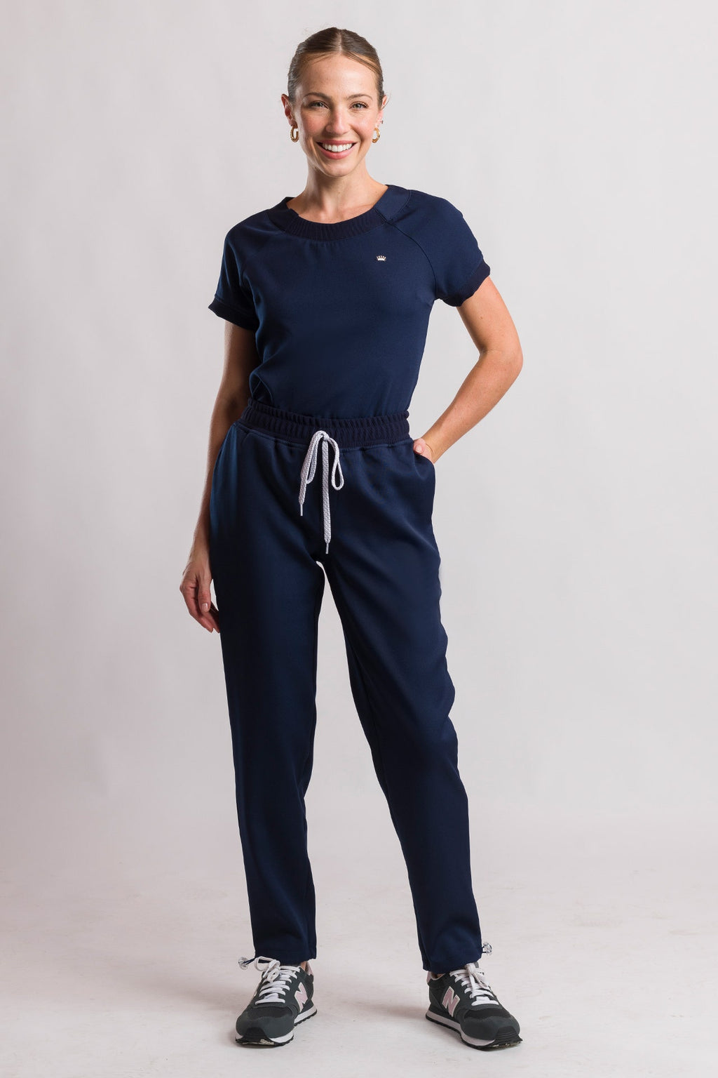 Scrub Impulse Feminino - Azul Marinho