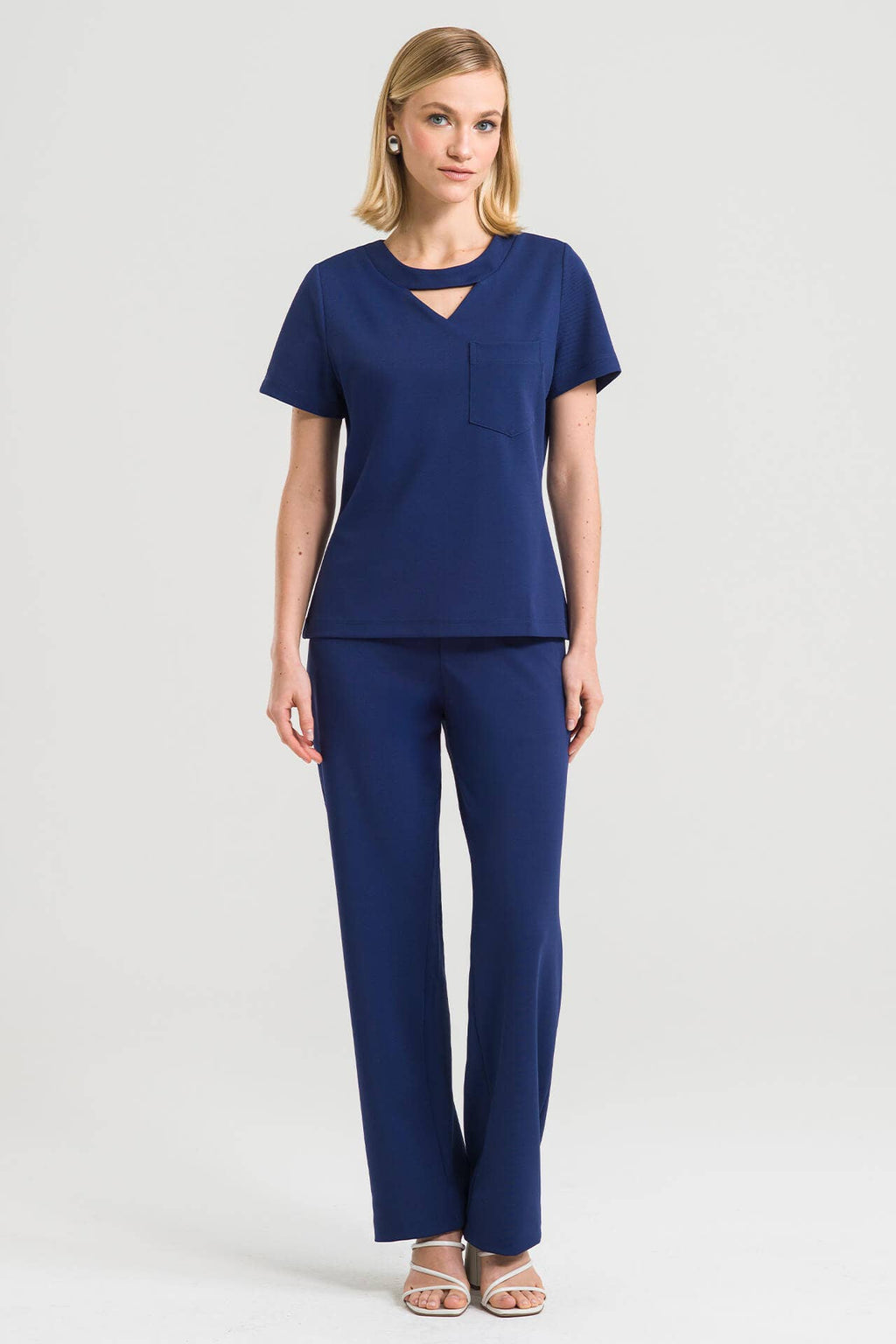 Scrub Feminino Life Style - Azul Marinho