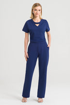 Scrub Feminino Life Style - Azul Marinho