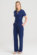 Scrub Feminino Life Style - Azul Marinho