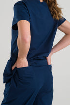 Scrub New Basic Feminino - Azul Marinho