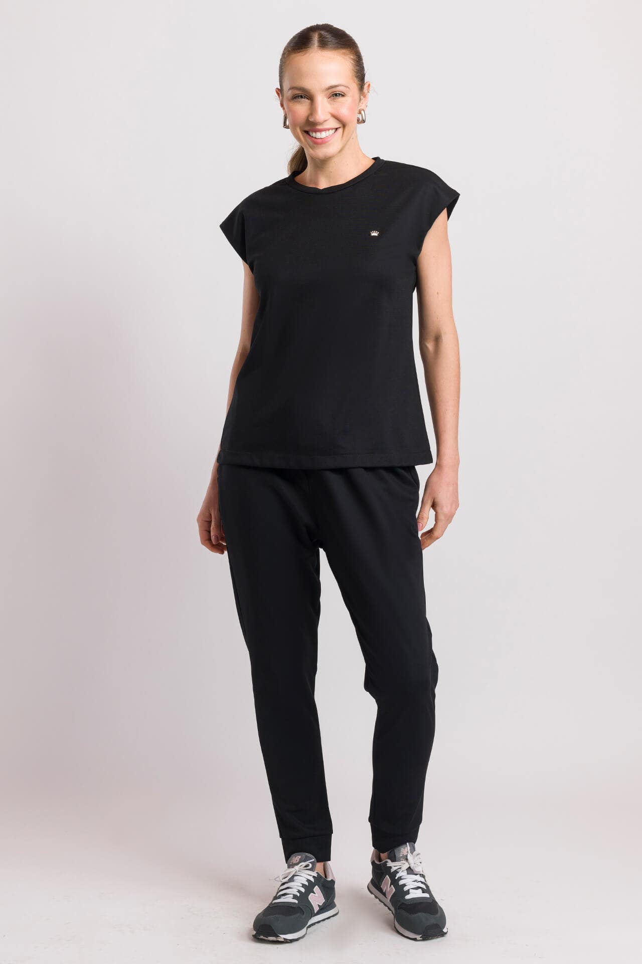 Scrub Ohana Feminino - Preto