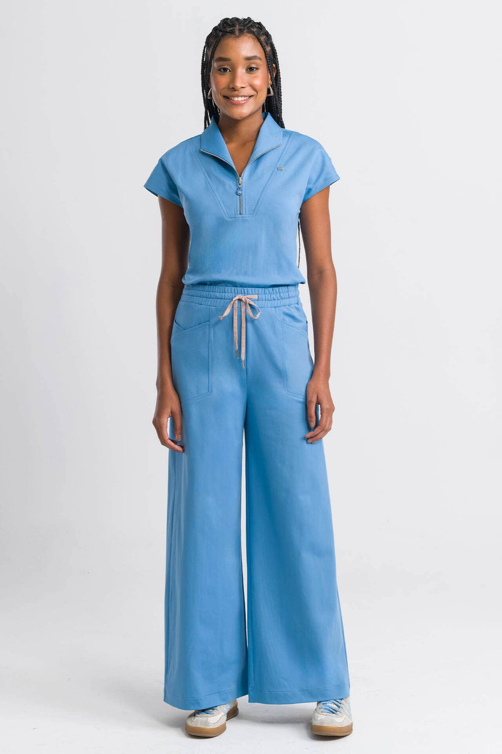 Scrub Feminino Only - Azul Claro