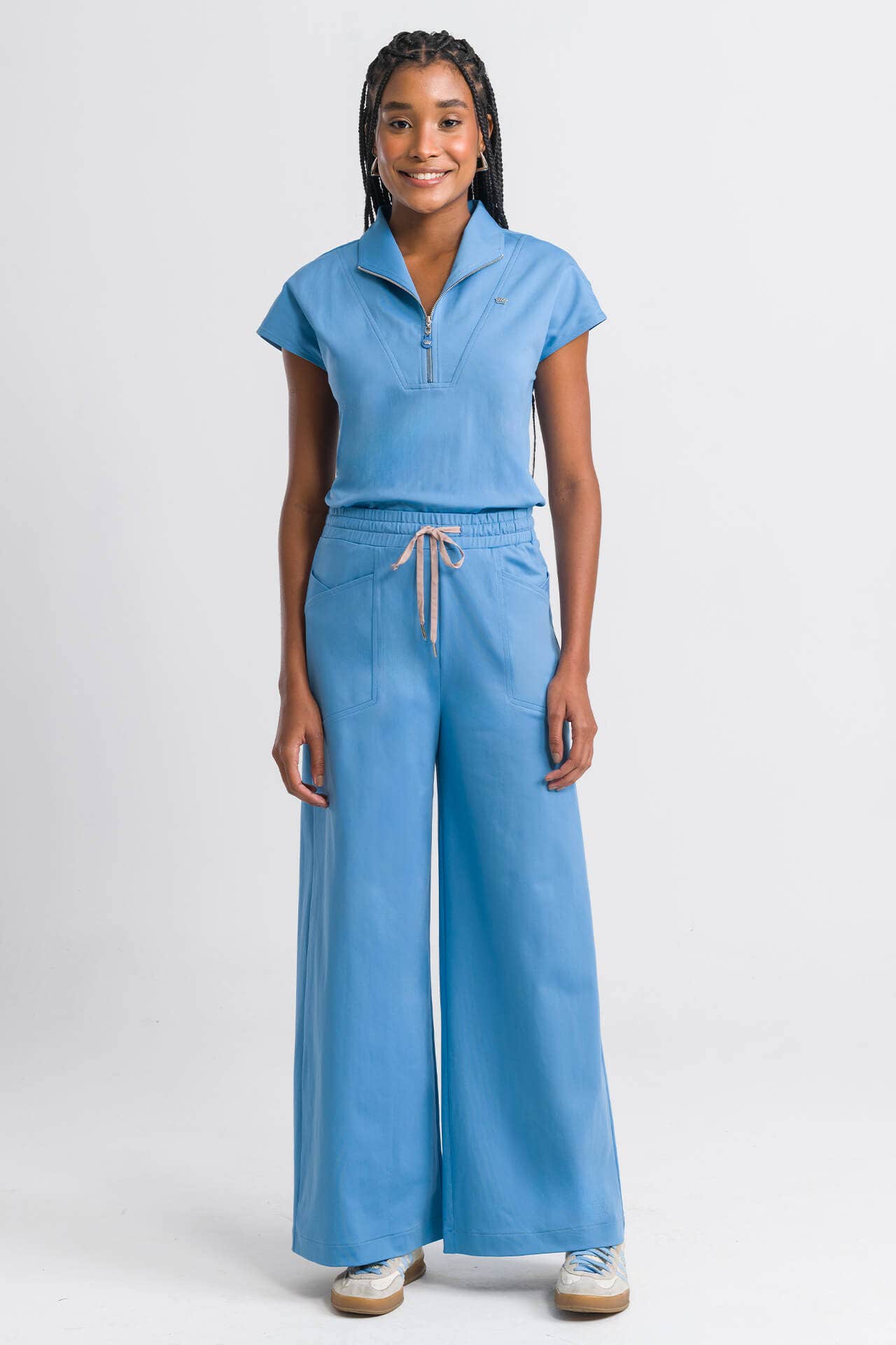 Scrub Feminino Only - Azul Claro