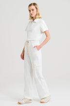 Scrub Feminino Polo - Branco