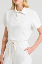 Scrub Feminino Polo - Branco