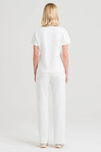 Scrub Feminino Polo - Branco