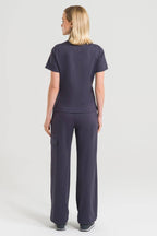 Scrub Feminino Polo - Cinza