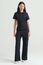 Scrub Feminino Polo - Preto