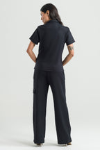 Scrub Feminino Polo - Preto