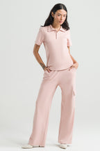 Scrub Feminino Polo - Rosê