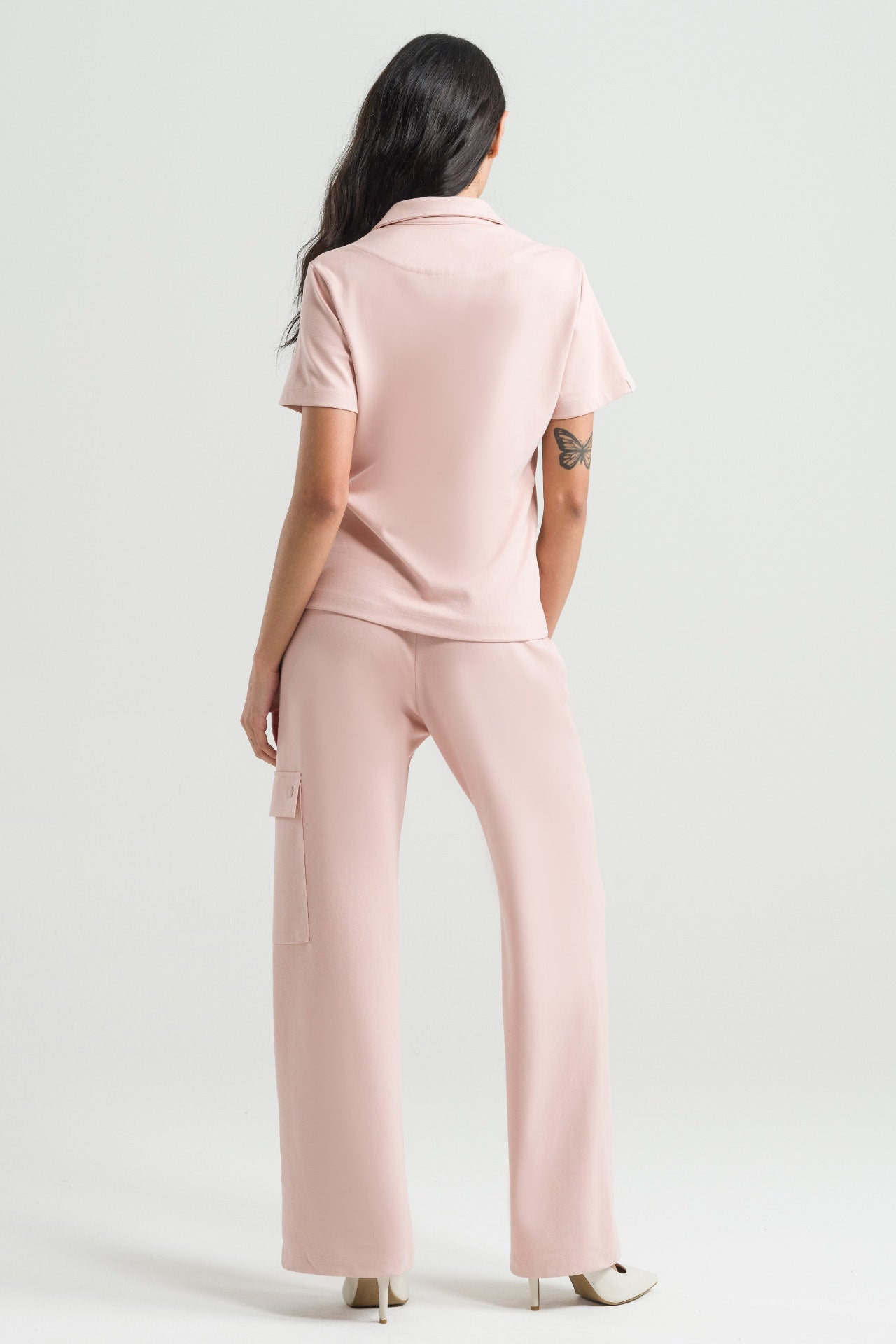 Scrub Feminino Polo - Rosê