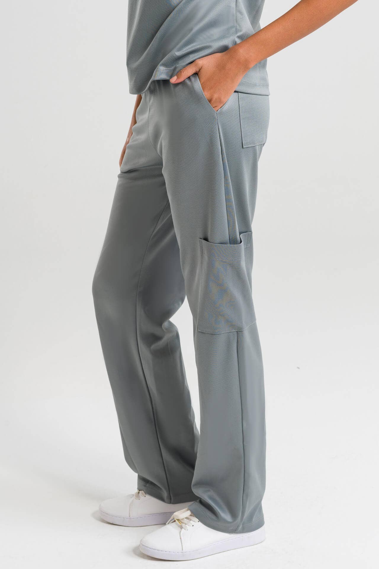 Scrub Feminino Soft - Cinza