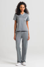 Scrub Feminino Soft - Cinza